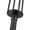 Z-Lite Luca Outdoor Post Mounted Fixture, 1-Light, 9.25 In.W x 101.51 In.H, Black/Etched 517PHB-567P-BK-LED - alternate 7